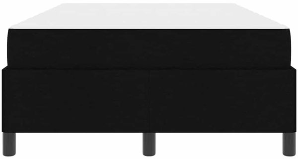 vidaXL Boxspringbett Schwarz 120 x 190 cm Stoff 3398845 Bild 5