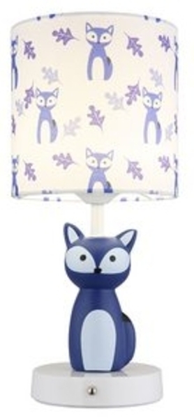 GLOBO LIGHTING LED Tischleuchte, LED-Leuchtmittel fest verbaut, Kaltweiß, Warmweiß, Neutralweiß, Tageslichtweiß, Farbwechsel, Tischleuchte Kinderlampe Tierlampe Fuchs LED Touchdimmer Akku CCT blau Bild 6