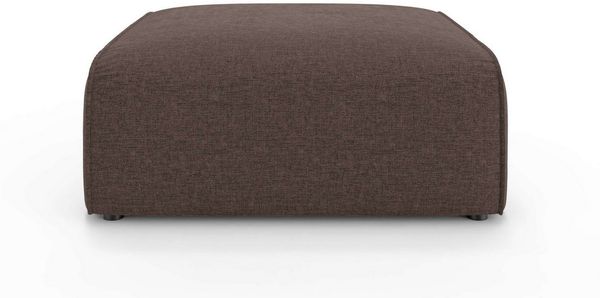 OTTO home Polsterhocker Merid Sitzhocker, Maße B/T/H: 97/97/43 cm, als Modul oder separat verwendbar, für individuelle Zusammenstellung