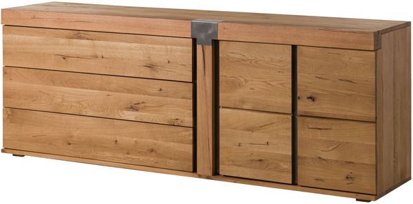 Sideboard Wild-/Zerreiche 200x45x75 natur geölt NEW AMSTERDAM #16