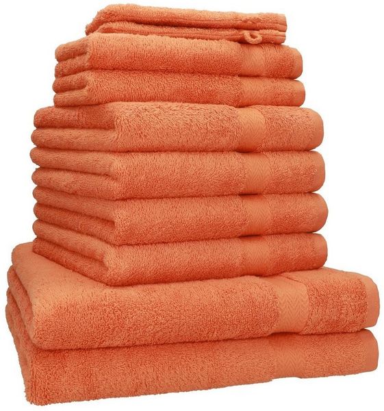 Betz Handtücher 10-teiliges Handtuch Set Premium, 100% Baumwolle (10-St), 4 Handtücher 50x100 cm, 2 Duschtücher 70x140 cm, 2 Gästetücher 30x50