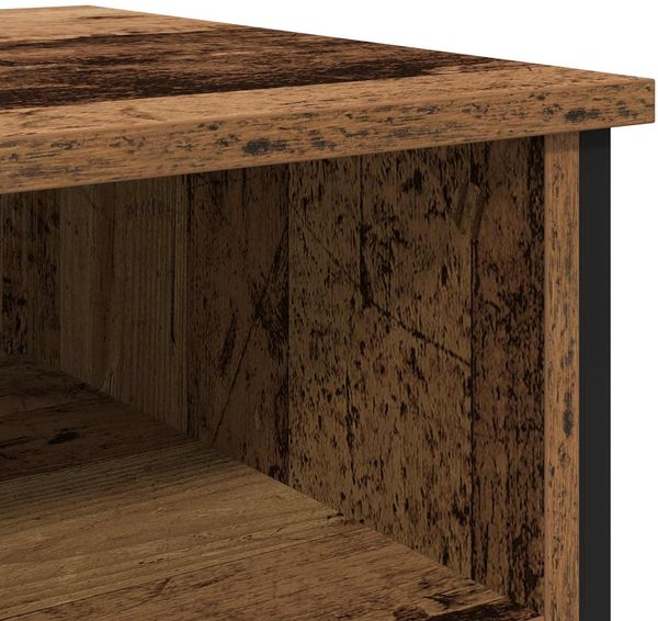 vidaXL Nachttisch 2 pcs Altholz 40 x 42 x 60 cm Holzwerkstoff 881833 Bild 11