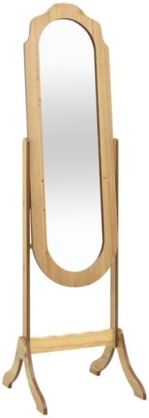 vidaXL Standspiegel 45,5x47,5x160 cm Holzwerkstoff 353905