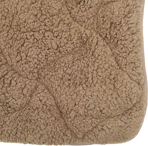 vidaXL Ganzjahresbettdecke Gepolstert Taupe 155 x 200 cm 42026279 Bild 8
