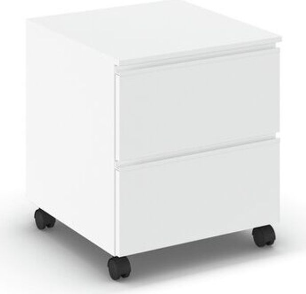 rauch Joel, Rollcontainer, 2 Schubladen, Farbe Weiß, BxHxT 40x45x42cm Bild 3