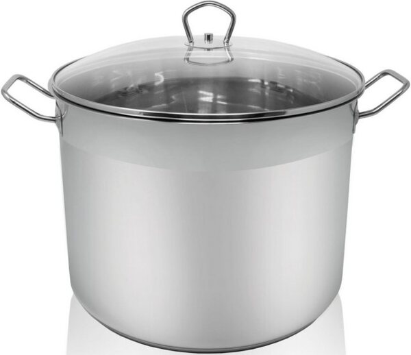 Karl Krüger Jumbotopf Maxi mit Glasdeckel, Edelstahl, 20 l Bild 4