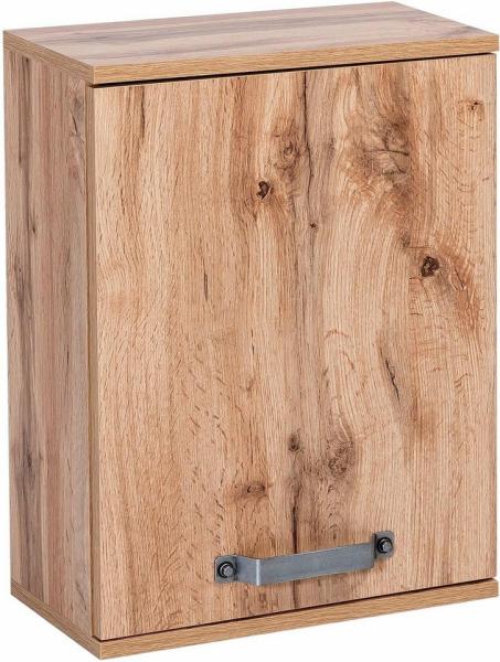 Schildmeyer Milan Hängeschrank 134884, Eiche Landhaus Dekor, 40. 3 x 20 x 54. 5 cm