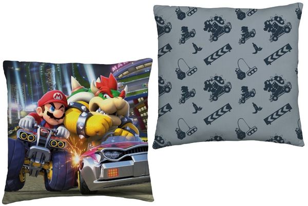 Super Mario Dekokissen Kuschelkissen (1 Stk.) 40 x 40 cm aus Polyester