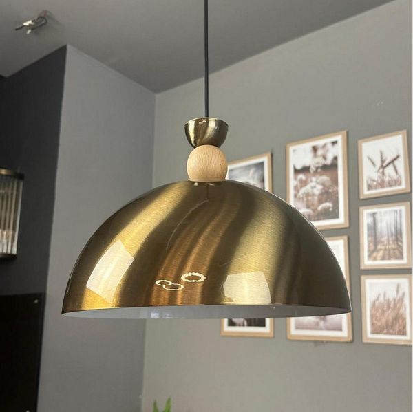 Bamyum Pendelleuchte Pendelleuchte Yimpi Hängelampe Industrial Ø30 cm, E27, Moderne Lampe, ohne Leuchtmittel, E27, Dimmbar, Einstellbare Kabellänge