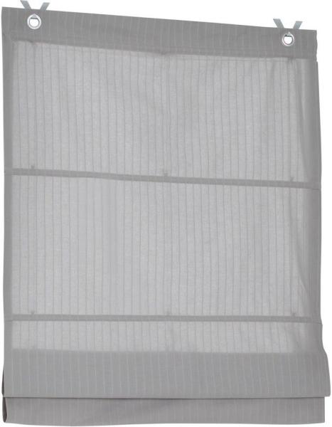 Kutti Raffrollo Verlock, mit Hakenaufhängung, ohne Bohren, blickdicht, Baumwolle, Hakenaufhängung