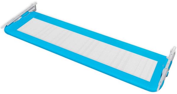 vidaXL Bettschutzgitter 150x42 cm Blau Bild 4
