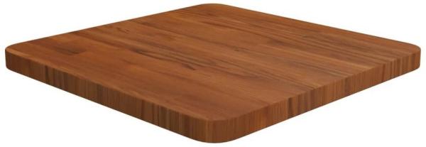 vidaXL Tischplatte Quadratisch Dunkelbraun 70x70x1,5cm Eiche Behandelt 343017