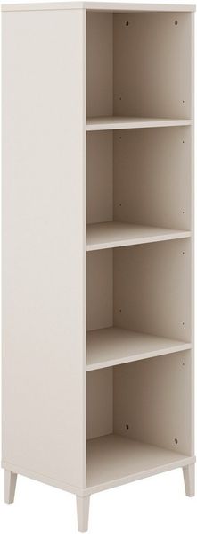 YUNY by PAIDI Standregal SISTER LOU mit 4 offenen Fächern, 48x155x38cm, stabiles und langlebiges Regal in Beige, geprüfte Qualität