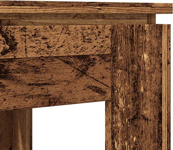 vidaXL Esstisch Altholz-Optik 120x60x76 cm Holzwerkstoff 855902 Bild 7