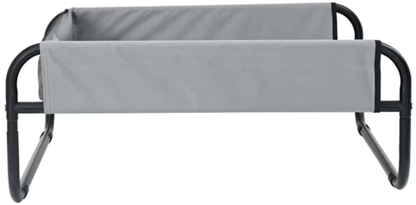 vidaXL Hundebett Hellgrau m Oxford-Gewebe und Stahl 42008208 Bild 4