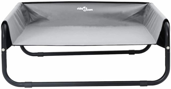 vidaXL Hundebett Hellgrau m Oxford-Gewebe und Stahl 42008208 Bild 3