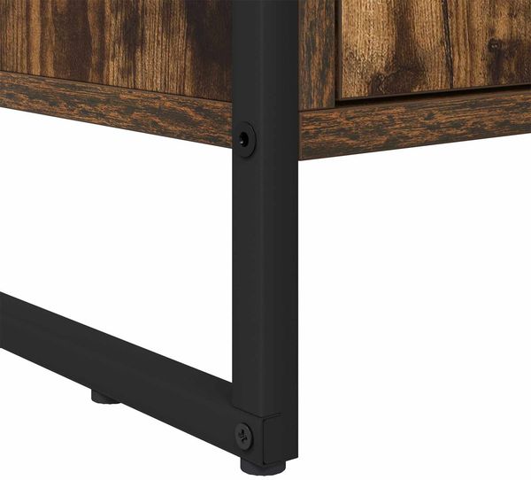 vidaXL Bücherregal 99,5 x 30 x 108 cm Holzwerkstoff Raucharbe 3403024 Bild 10