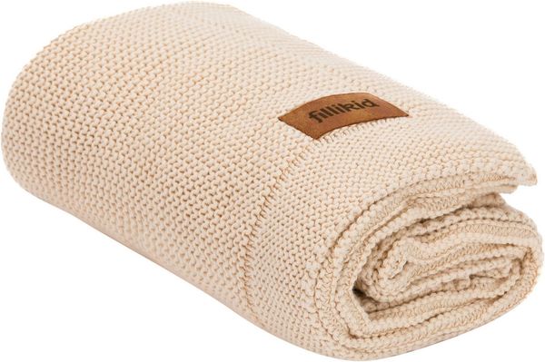 Babydecke Strick 80x100 cm, Fillikid