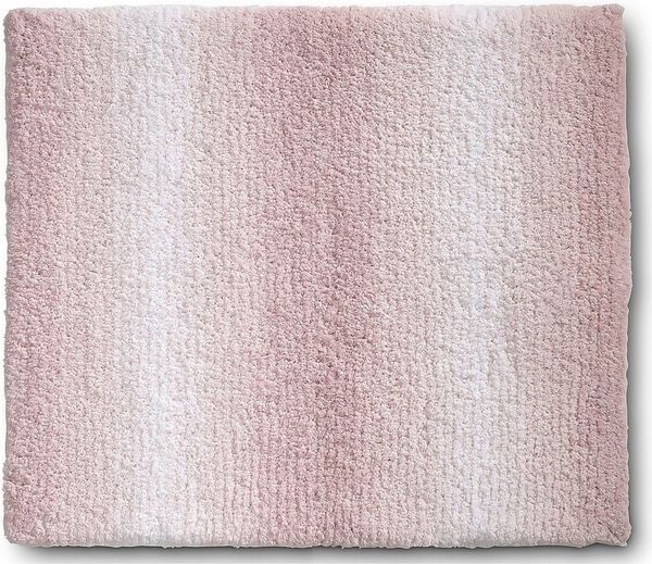 kela Badematte Ombre, Höhe 37 mm, 100%Polyester, rutschhemmend, bei 30°C waschbar, für Fußbodenheizung geeignet