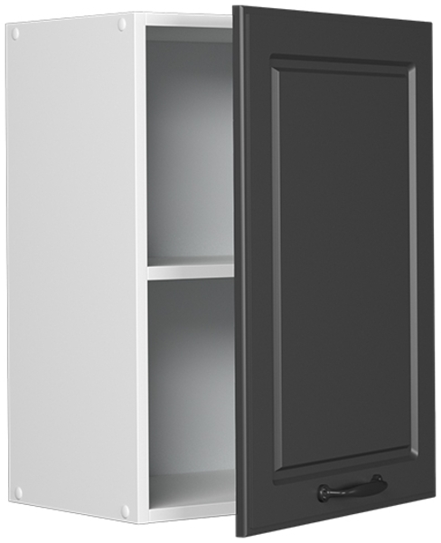 Hängeschrank R-Line Anthrazit Landhaus 45 cm Vicco Bild 4