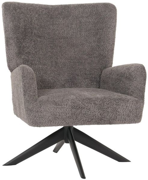 MCW Loungesessel MCW-N65, Moderner Chenille-Stoffbezug