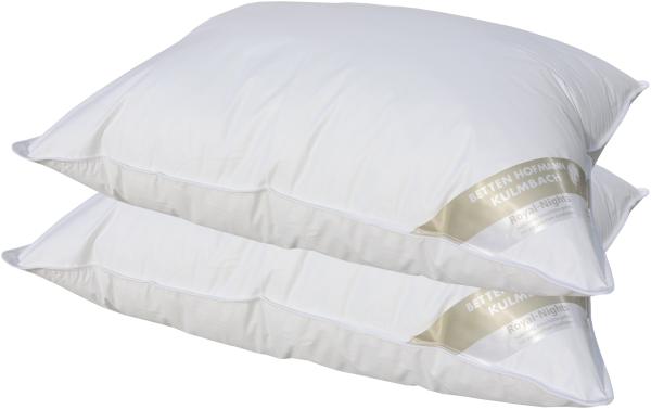 2 Stück Betten Hofmann Basic Allergiker Kopfkissen Polster 60x80 cm prall 700 g