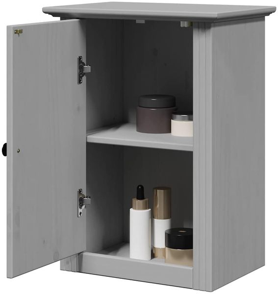 vidaXL Bad-Wandschrank BODO Grau 44x30x60 cm 4016856