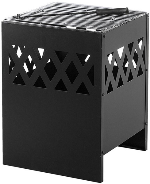 Grill-Feuerstelle SHIGA Metall Schwarz