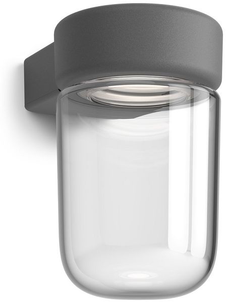 Belid Moon LED Außenwandleuchte graphit IP44 3000K