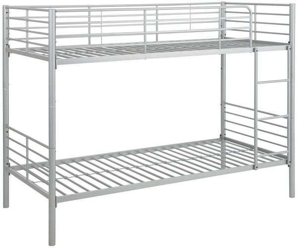OTTO home Etagenbett Hayo, Metallbett, Stockbett (teilbar in 2 Einzelbetten), perfekt für kleine Räume, mehrere Farben, (B/T/H) ca. 208/97/160 cm
