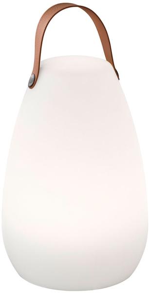 RGB LED Tischleuchte, Fernbedienung, Farbwechsel, H 26 cm