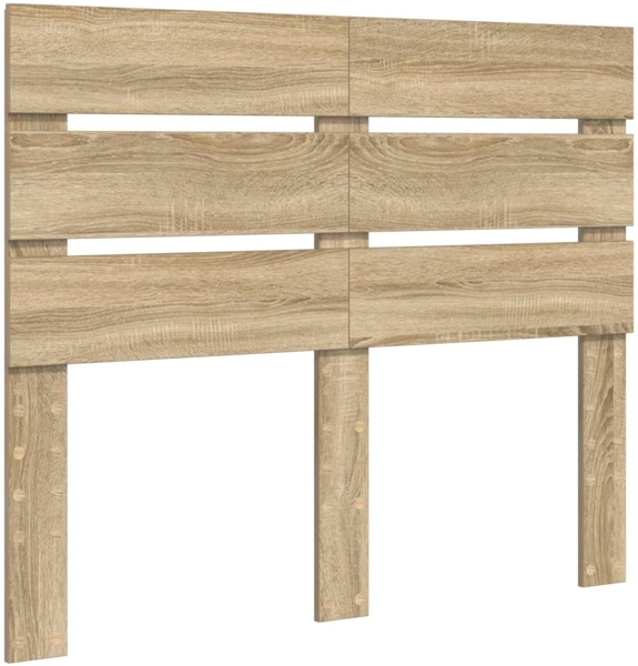 vidaXL Aufbewahrungsbett Sonoma-Eiche 135x190 cm Holzwerkstoff 3411904 Bild 6