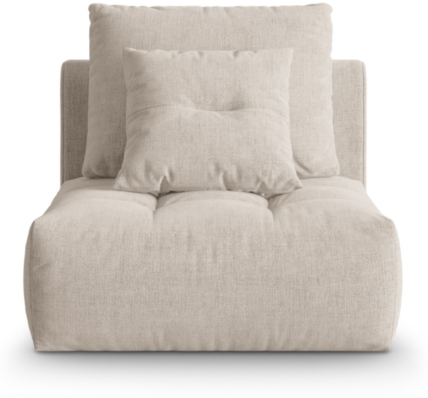 Micadoni Armloses Modul Bloom Strukturierter Stoff City Dunkelbeige