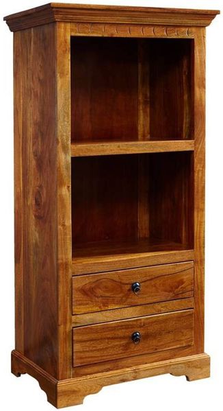 Regal Akazie 68x44x140 honig lackiert OXFORD #01010