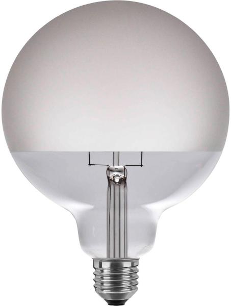 SLV LED Globe 125 Half Moon, LED-Leuchtmittel, E27, PHASE, 7W, 2700K - LED Lampen Sockel E27