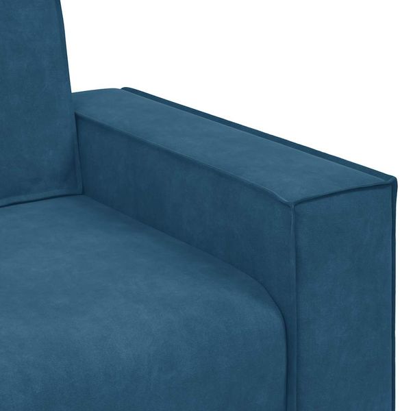 vidaXL 2-Sitzer-Sofa Blau 180x78x84 cm Samt 4105029 Bild 7