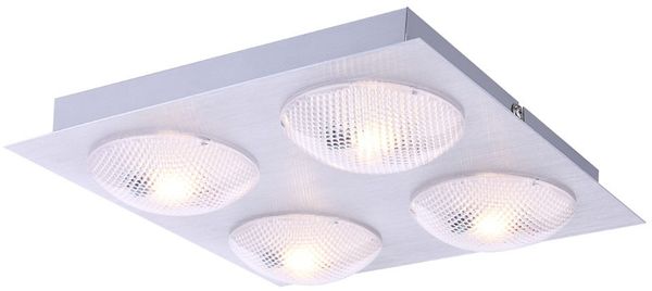 LED Deckenleuchte aus Aluminium und Acryl