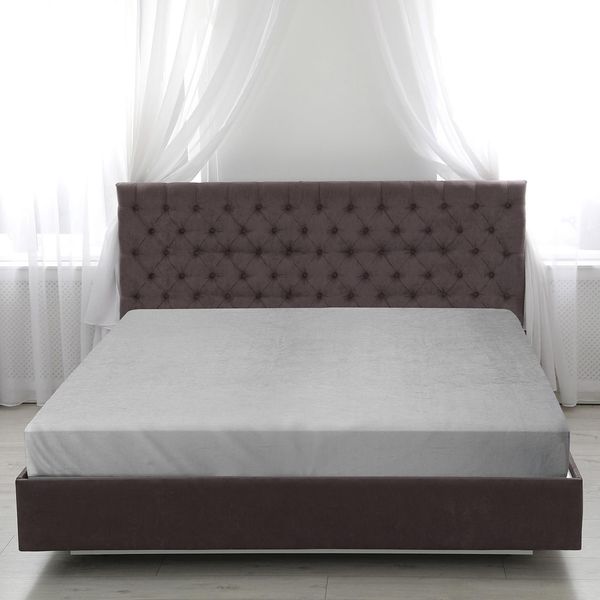 Spannbettlaken Cashmere Touch 180-200 x 200cm Silber