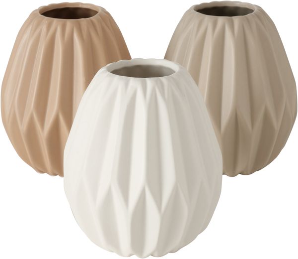 Vase Rillenoptik TAMPA