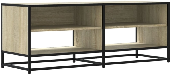 vidaXL TV-Schrank Sonoma-Eiche 120,5x40x46 cm Holzwerkstoff und Metall 848890