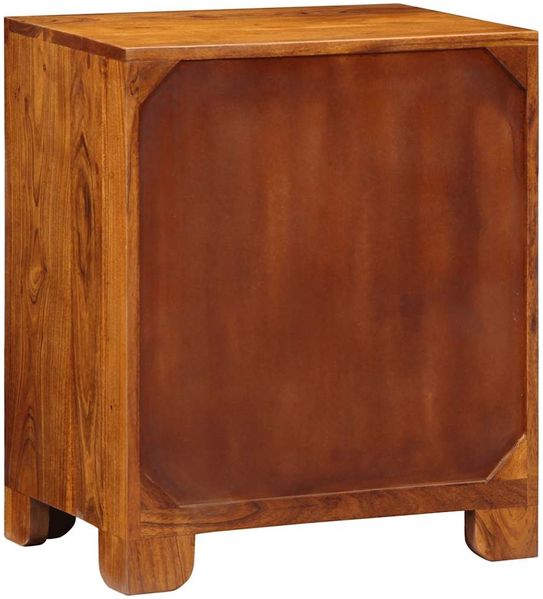 Sideboard, Kommode Mehrfarbig 50x35x60 cm Massivholz Akazie Bild 7