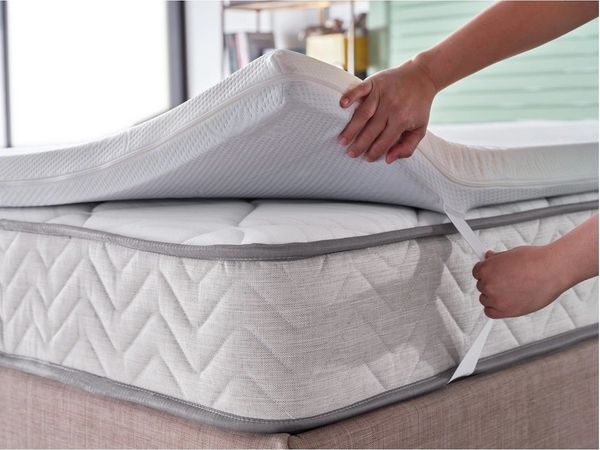 ARGAHOME, Topper Matratzen Topper Viskoelastischer Matratzentopper Memoryfoam Toppern, 5 cm hoch, Matratzentopper für Boxspringmatratzen und Boxspringbetten geeignet, (H2, H3, Visco Memory-Foam, Optimale Druckentlastung, 90x200), Matratzentopper, Boxsp...