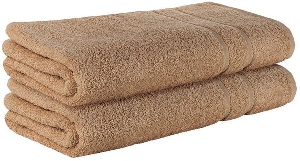 StickandShine Saunatuch 2er Set Premium Frottee Saunatuch 80x200 cm Baumwolle, 100% Baumwolle 500GSM Frottee