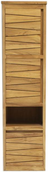 Badezimmerschrank Supera Teak Massivholz hängend von Teako Design