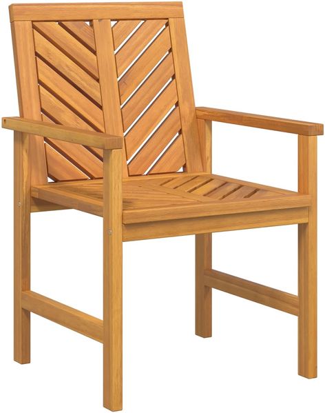 vidaXL Esszimmerstuhl 8 pcs Natur Massivholz Akazie 3154133 Bild 4