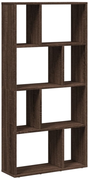 vidaXL Bücherregal Braun Eichen-Optik 60x20x120 cm Holzwerkstoff 858153