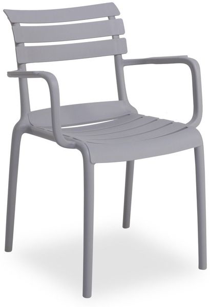 casa NOVA Gartenstuhl casa NOVA Gartenstuhl SKY BHT 57 x 82 x 58 cm grau Stapelstuhl Klappstuhl