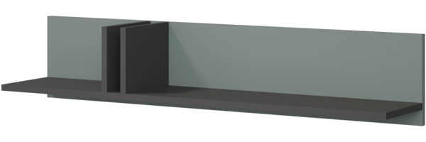 Wandboard Agova AL15 (Farbe: Anthrazit / Aloe)