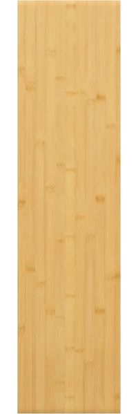 Wandregal, Hängeregal 80x20x4 cm Bambus de5886