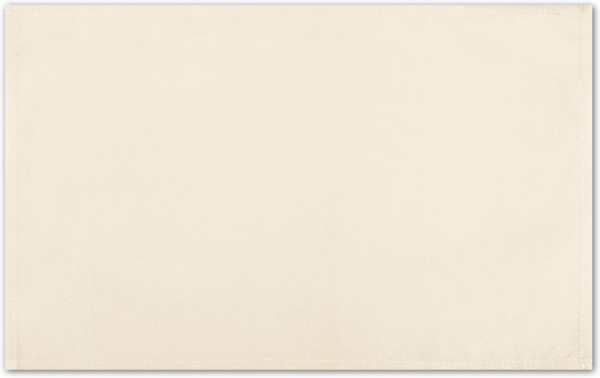 1 Stück Tischsets Platzset Tischuntersetzer Platzdeckchen Tischdeko Tischmatte Essensunterlage Maße 30x45 cm, Farbe: beige - creme